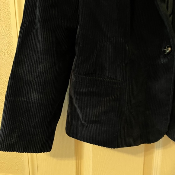 Vintage Navy corduroy blazer jacket - Picture 4 of 9